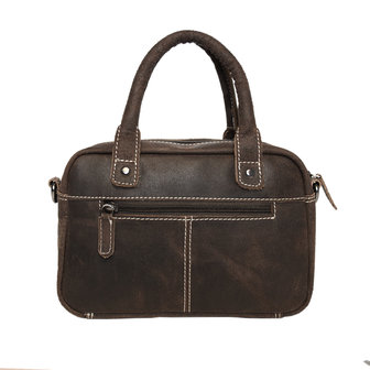 Donkerbruin Leren Tas - Westernbag - Arrigo