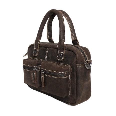 Donkerbruin Leren Tas - Westernbag - Arrigo