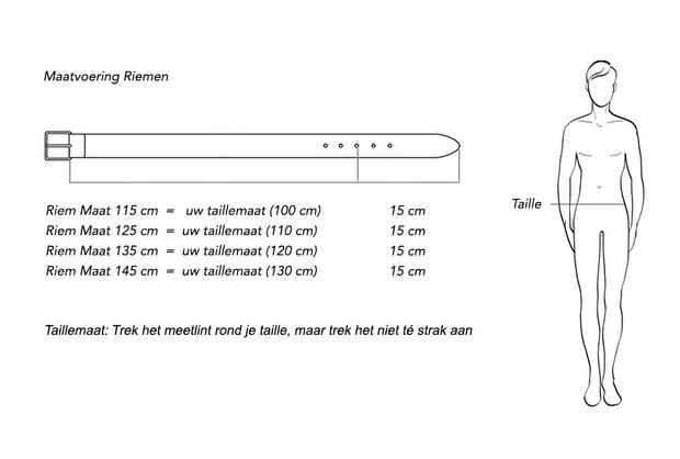 Maatvoering Arrigo Riemen