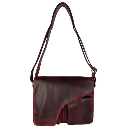 Leather messenger bag clearance for women