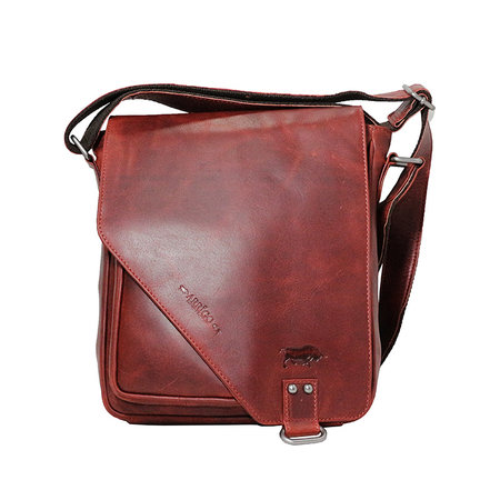 cowhide shoulder bag