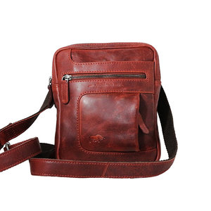 cowhide shoulder bag