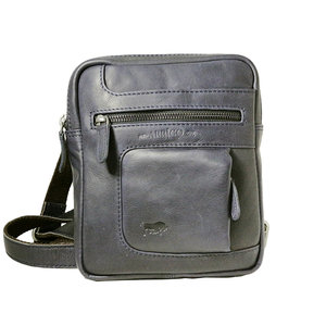 cowhide shoulder bag