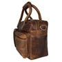 Ruime western stijl schoudertas met ruimte voor een 13 inch laptop